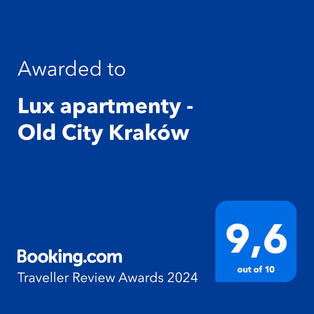 Lux Apartmenty - Old City Kraków Zewnętrze zdjęcie